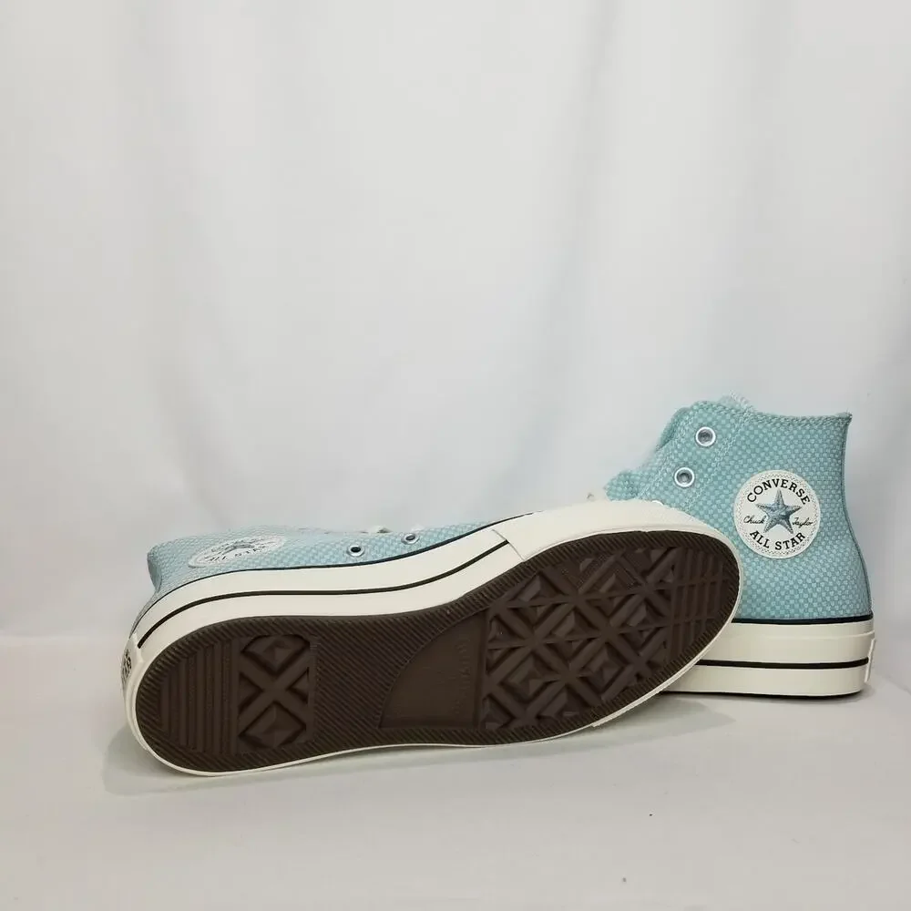 Converse Women's CTAS Lift Hi Tops Size 8.5 Infinity Pool A11625C - Picture 6 of 7